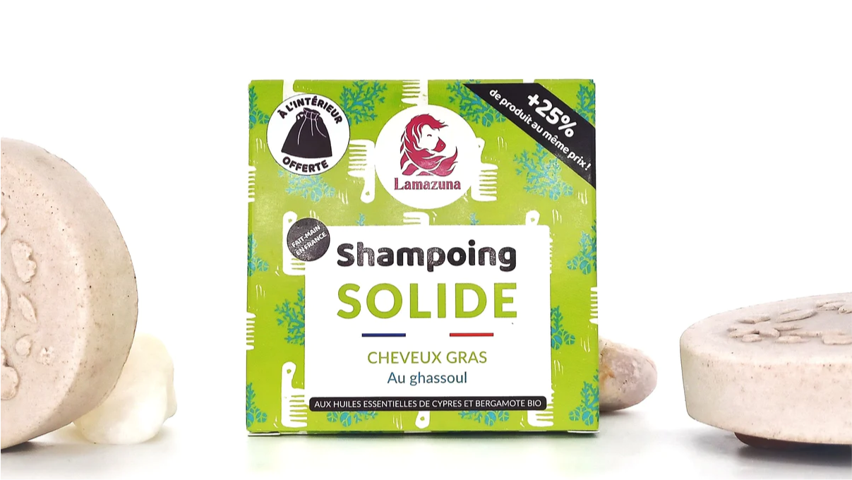 Shampoings solides sans sulfate