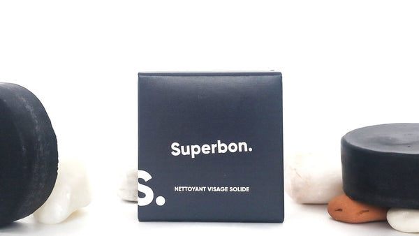 Nettoyant visage solide pour peau grasse - Superbon