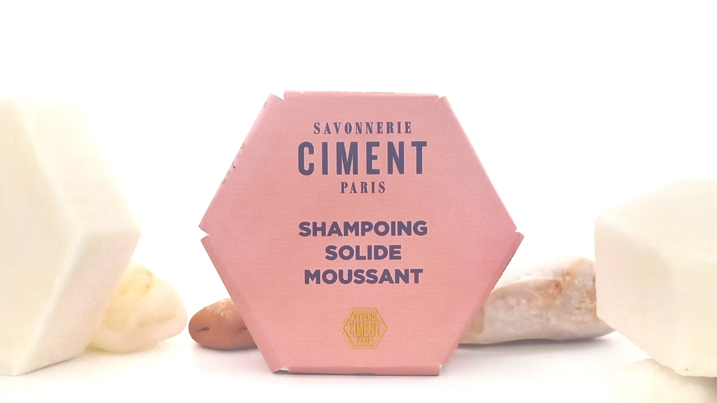 Shampoing solide pour cheveux normaux - Ciment