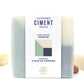 Savon surgras Bio Fenêtre avec son motif à facettes colorées, de la marque Ciment Paris, saponification à froid à la main, senteur sans allergènes Fleur de Pommier