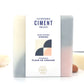 Savon surgras Bio Kimono au motif d’inspiration japonaise, de la marque Ciment Paris, saponification à froid à la main, senteur sans allergènes Fleur de Cerisier