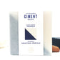 Savon surgras Bio Triangle au motif triangle bleu, de la marque Ciment Paris, saponification à froid à la main, senteur sans allergènes aux notes aquatiques