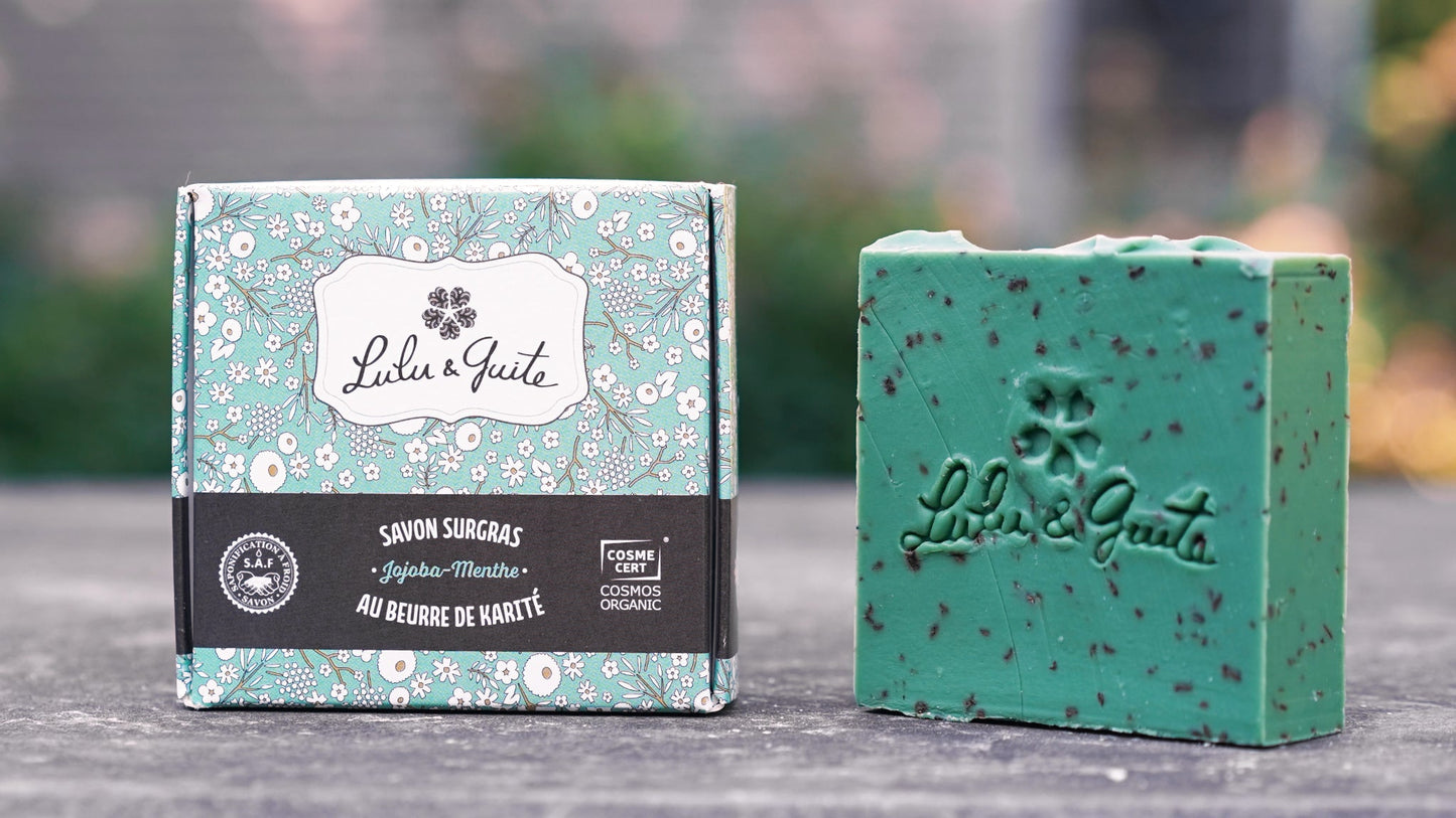 Savon surgras Jojoba et Menthe - Lulu & Guite